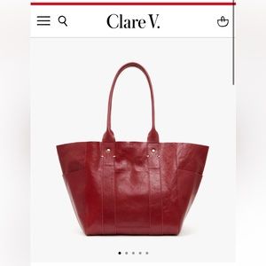 Clare V. Le Slim Box Tote